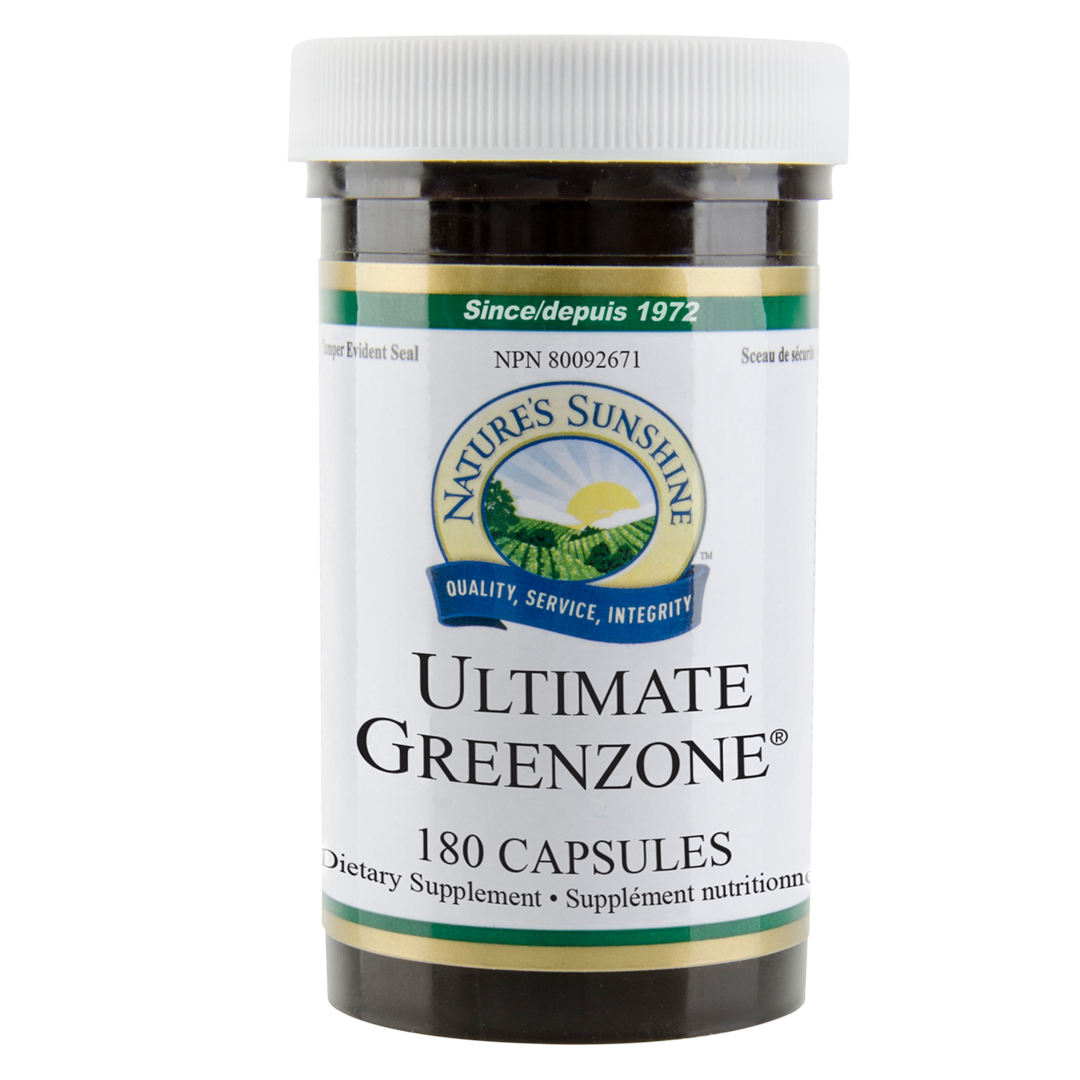 Ultimate Greenzone Capsules (180) Nature’s Sunshine Canada